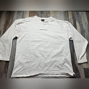 YoungLA Simple Things Long Sleeve Shirt White 2XL